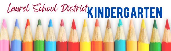 Laurel School District Kindergarten colored pencils
